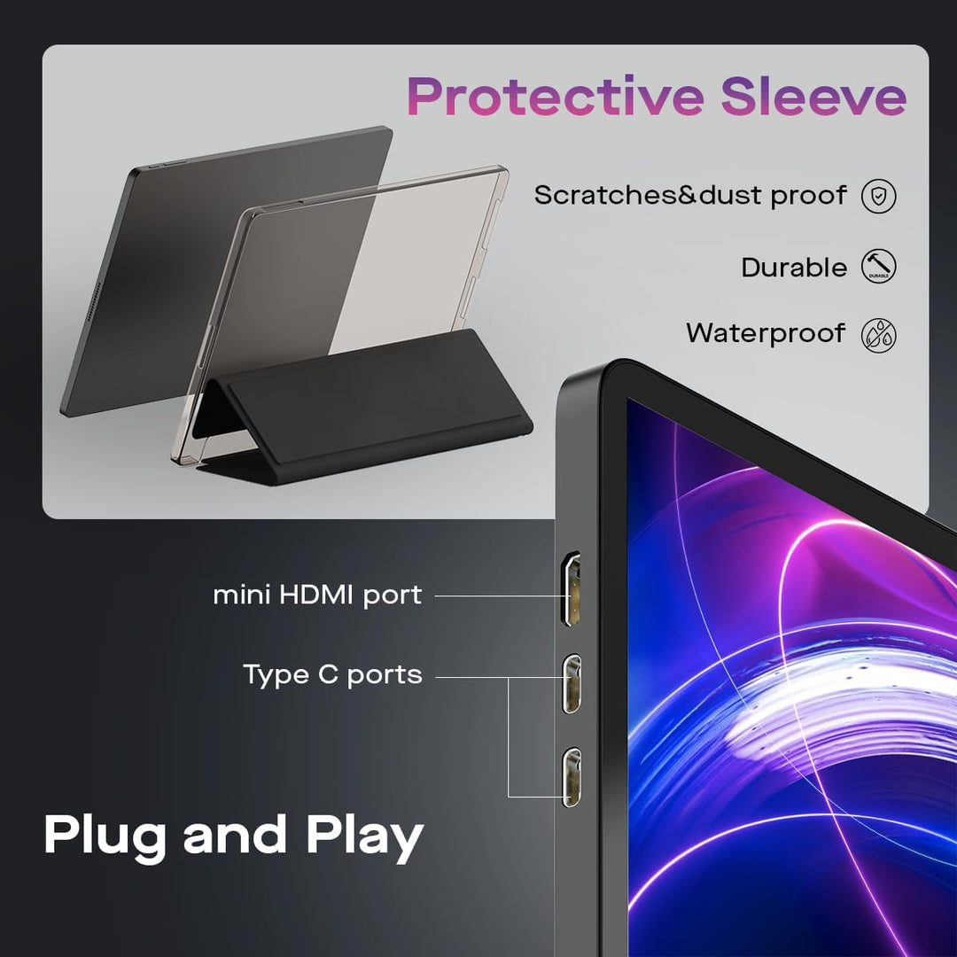 Mobile Pixels | Monitor Glance Plus 15.6" FHD OLED - Black | MP-101-1012P01