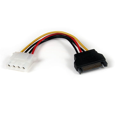 Startech | 6" Sata to Lp4 Power Cable Adapter F/M | LP4SATAFM6IN