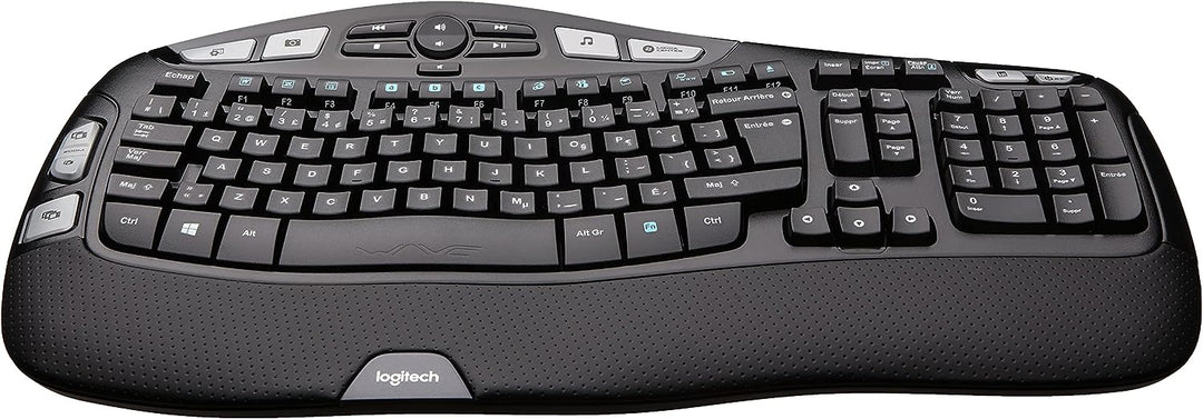 Logitech | Wireless Wave Keyboard and Mouse Combo MK550 FRENCH LAYOUT