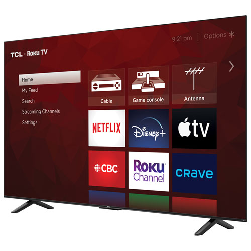 TCL | 75" 4K UHD HDR LED Roku Smart TV 4-Series - 2022 | 75S455-CA