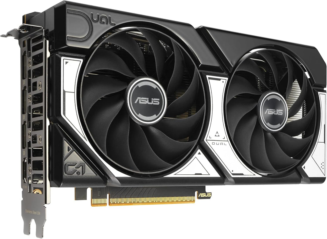 ASUS | DUAL NVIDIA GeForce RTX 5060 OC Edition 8GB GDDR7 PCI Express 5.0 Graphics Card - Black | DUAL-RTX5060-O8G
