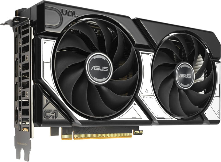 ASUS | DUAL NVIDIA GeForce RTX 5060 OC Edition 8GB GDDR7 PCI Express 5.0 Graphics Card - Black | DUAL-RTX5060-O8G
