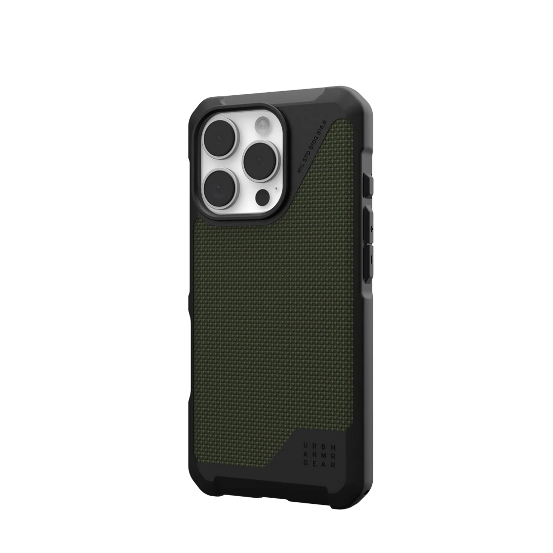 UAG | Metropolis LT MagSafe Case iPhone 16 Pro - Kevlar Olive | 15-13195
