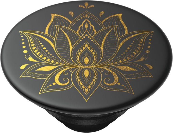 //// PopSockets | PopGrip Golden Prana Black | 123-0368