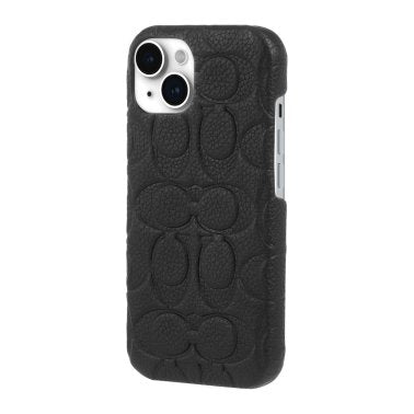 Coach | Leather Slim Wrap Signature C Case iPhone 17e/16e/15/14/13 - Black Emboss | 15-12438