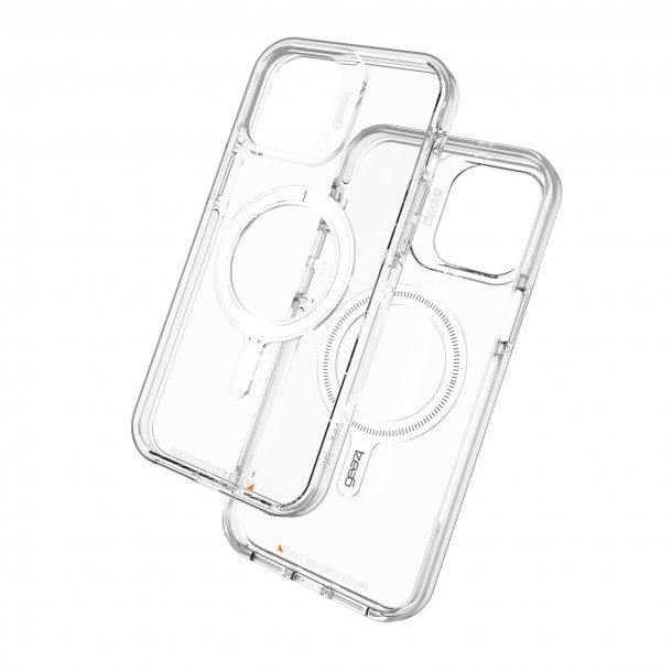 ZAGG GEAR4 | iPhone 12/12 Pro - D3O Clear MagSafe Crystal Palace Snap Case | 15-08366