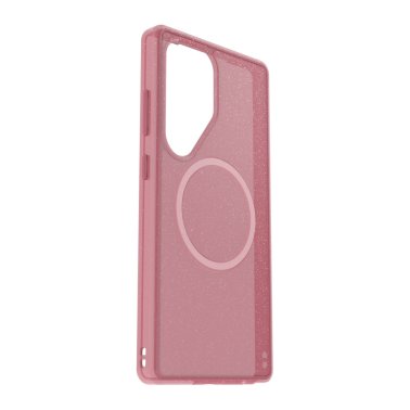 Otterbox | Symmetry Clear Magnets Series Case Samsung Galaxy S25 Ultra - Pink Thimbleberry | 77-97526