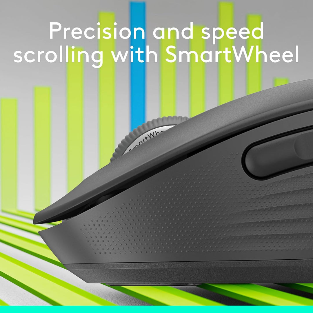 Logitech | Signature Plus M750 Bluetooth Optical Mouse - Graphite | 910-007510