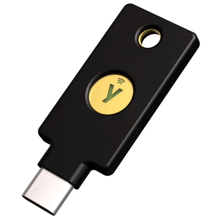 Yubico | YubiKey 5C NFC (Blister Pack) - OATH, OTP, TOTP, Open PGP, HOTP Encryption 8880001041