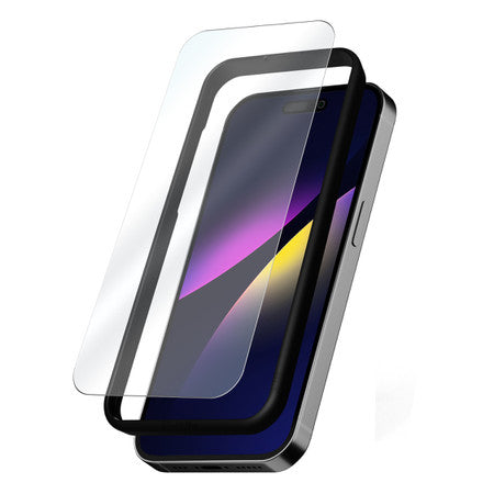 /// Blu Element | Tempered Glass Screen Protector with Installation Kit iPhone 15 Plus | 118-2628