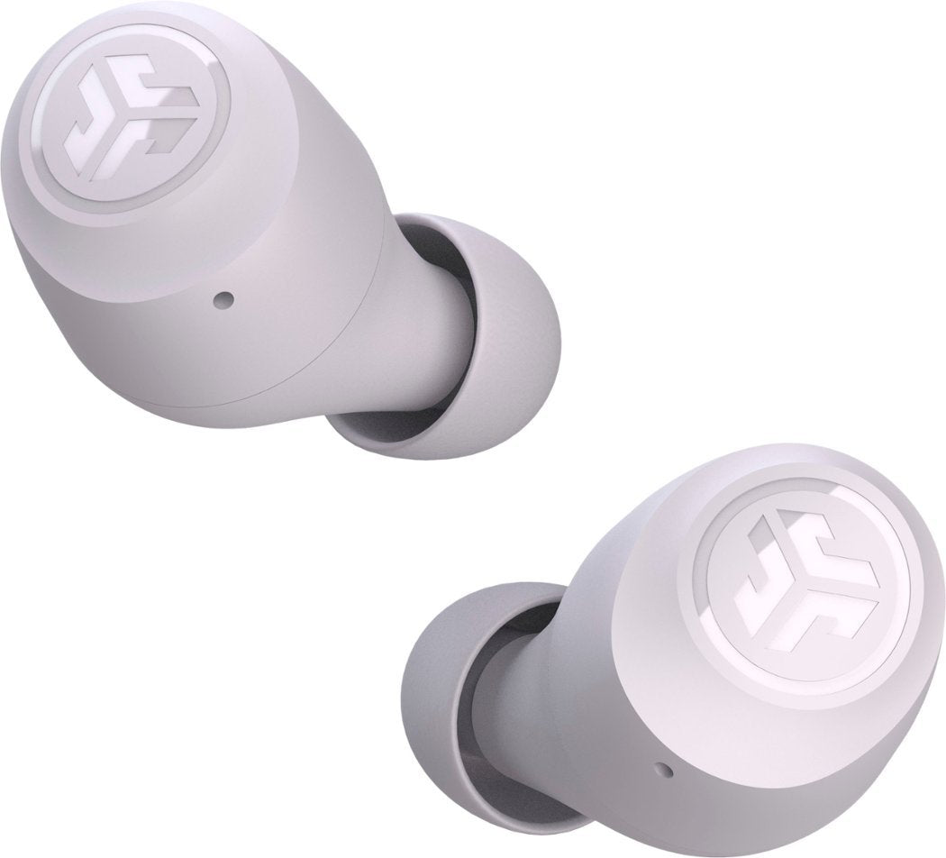 JLab | Go Air Pop True Wireless Headphones Lilac White | 105-1688  | PROMO ENDS DEC. 26 | REG. PRICE $39.99