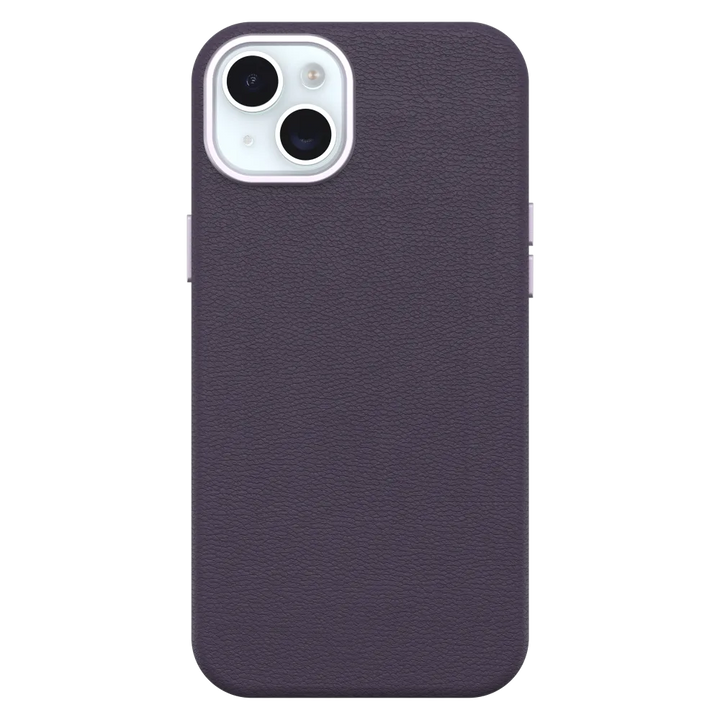 Otterbox | Symmetry Protective Cactus Leather Case for iPhone 15 Plus - Plum Luxe | 77-95568