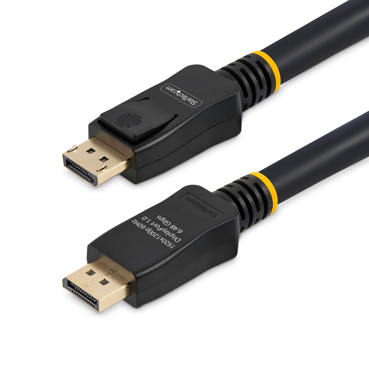 StartTech | DisplayPort to DisplayPort Cable Full HD 50ft - Black | DISPLPORT50L