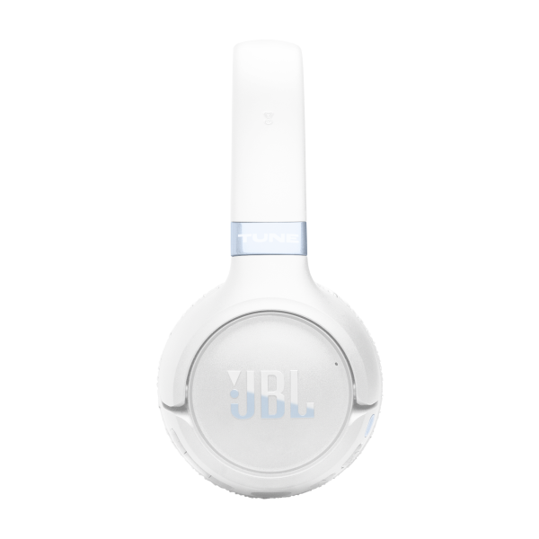 JBL | Tune 680NC Wireless On-Ear Noise-Canceling Headphones - White | JBLT680NCWHTAM
