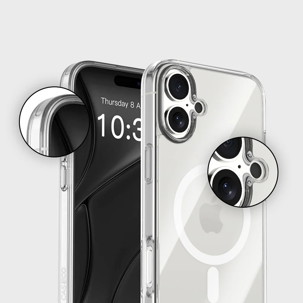 Caseco | Fremont Case with MagSafe iPhone 17 - Clear | C24E5-00