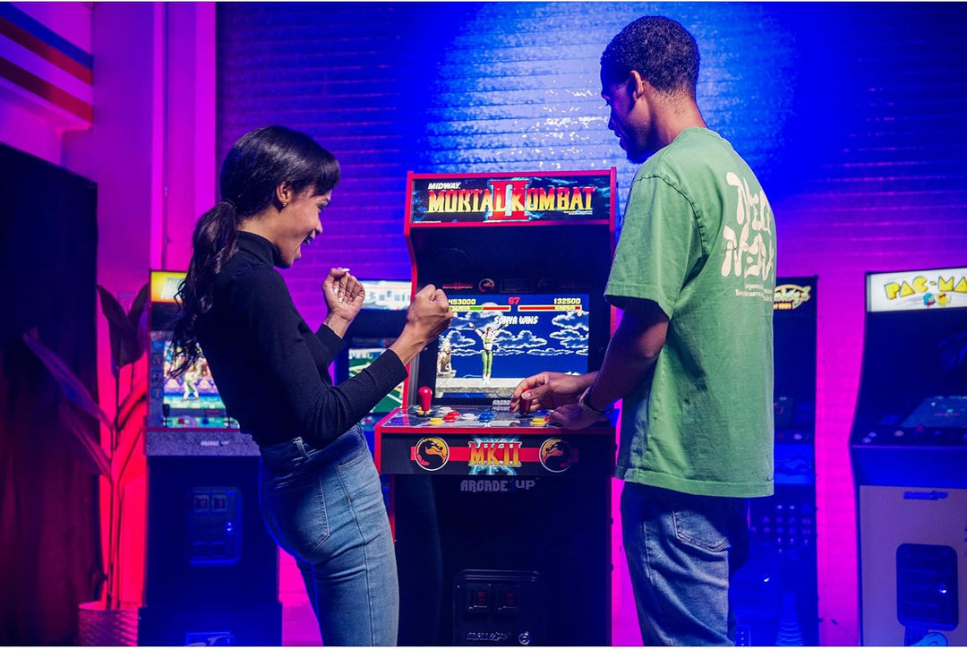 Arcade1Up | Mortal Kombat II Deluxe Arcade Machine | MKB-A-303711