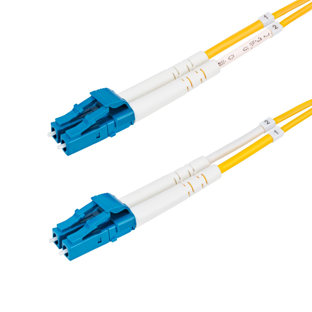 StarTech | Single Mode Fiber Cable supports 10G networks and CWDM 164ft LC/LC-UPC OS2 | SMDOS2LCLC50M