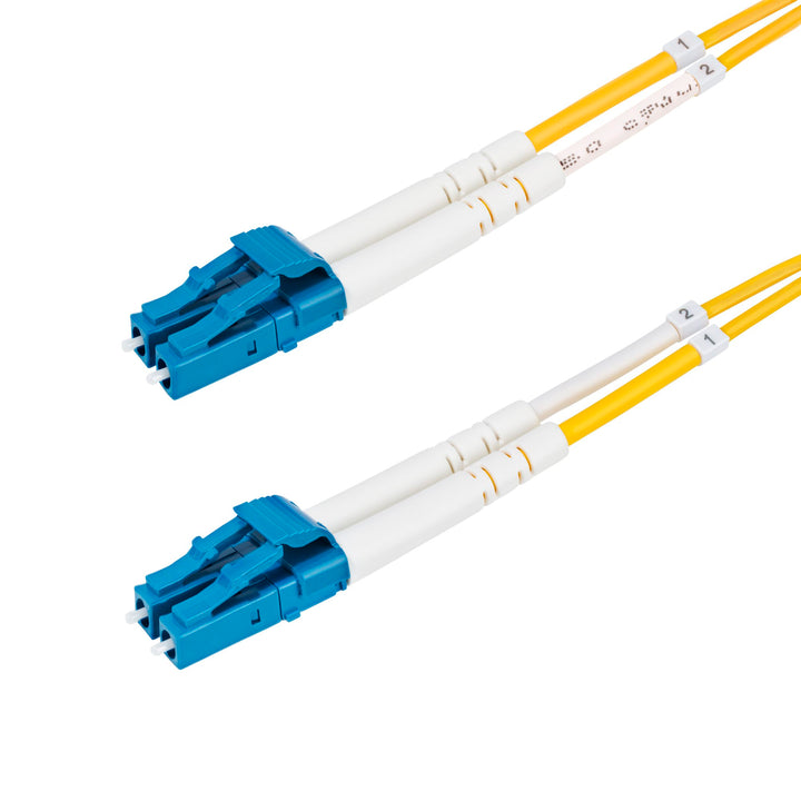 StarTech | Single Mode Fiber Cable supports 10G networks and CWDM 164ft LC/LC-UPC OS2 | SMDOS2LCLC50M