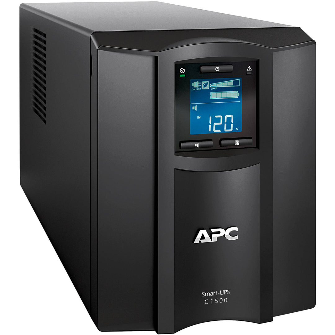 APC | Smart UPS - SmartConnect Battery Backup  8 Outlets 1440VA 120V 900w | SMC1500C