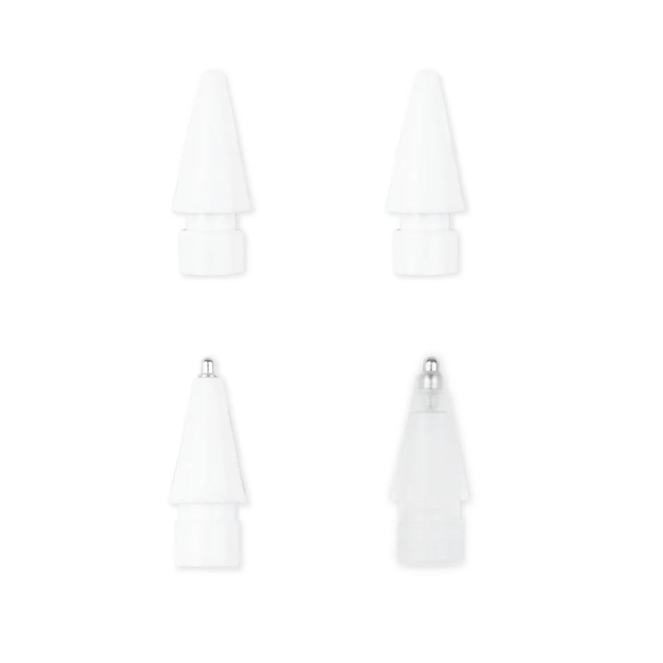 LOGiiX | Pencil Replacement Tips (Standard) 4 Pack - White | LGX-13906