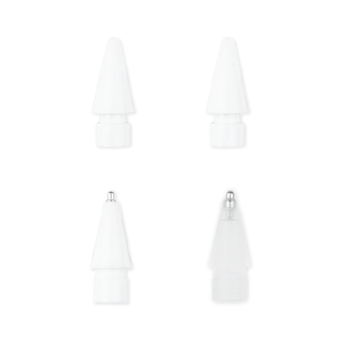 LOGiiX | Pencil Replacement Tips (Standard) 4 Pack - White | LGX-13906