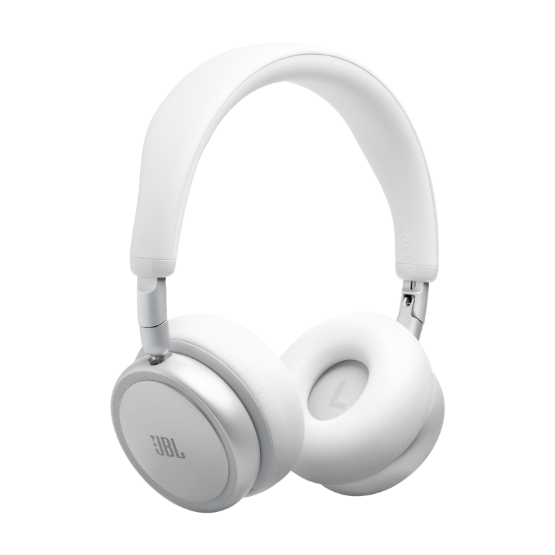 JBL | Live 680NC Wireless On-ear Noise Cancelling Headphones - White | JBLLIVE680NCWHTAM