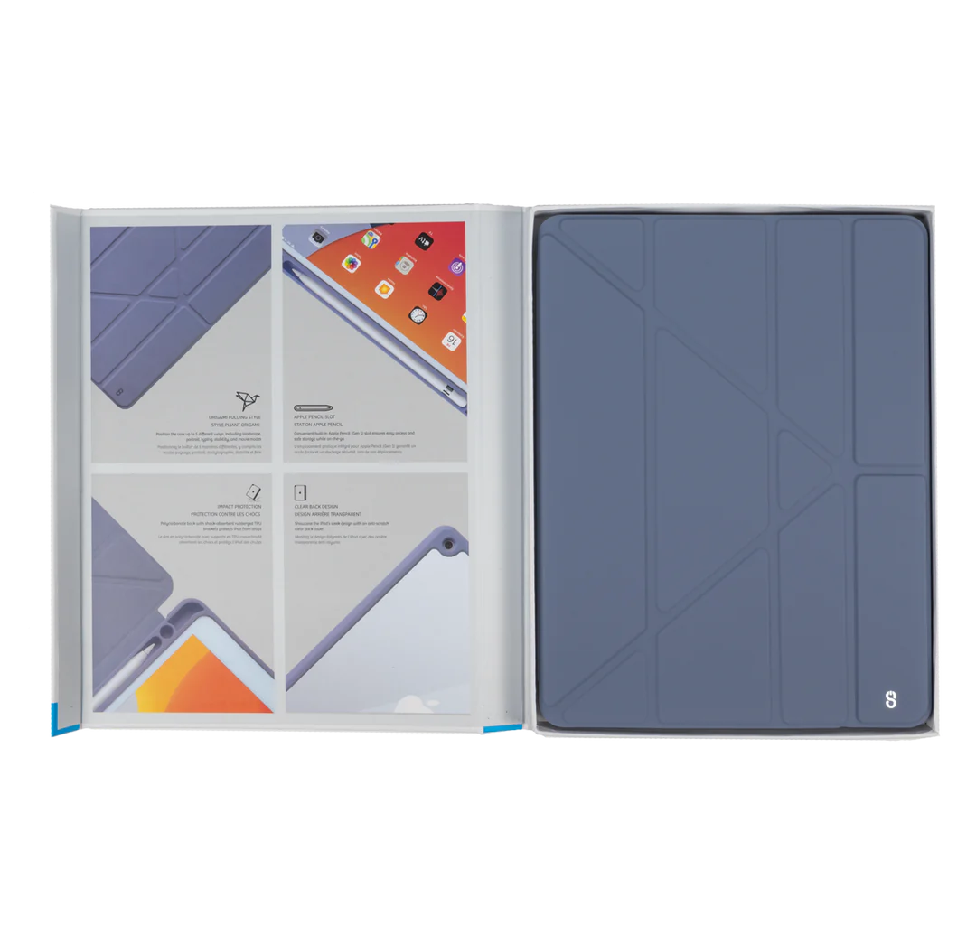 LOGiiX | Origami+ for iPad 11 (A16)/10.9 (10th Gen) - Lavender | LGX-13566