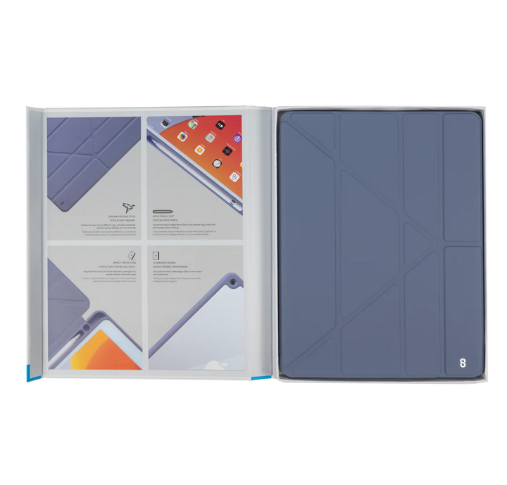 LOGiiX | Origami+ for iPad 11 (A16)/10.9 (10th Gen) - Lavender | LGX-13566
