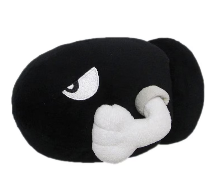 Little Buddy | Super Mario - Bullet Bill 6" Plush | 1426