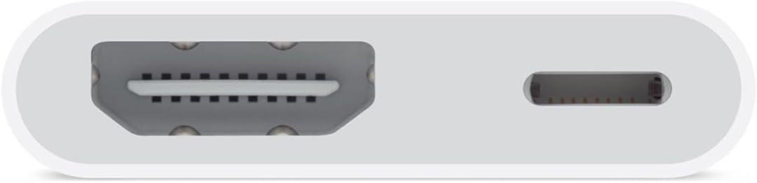 Apple | Lightning to Digital AV HDMI Adapter - White | MW2P3AM/A