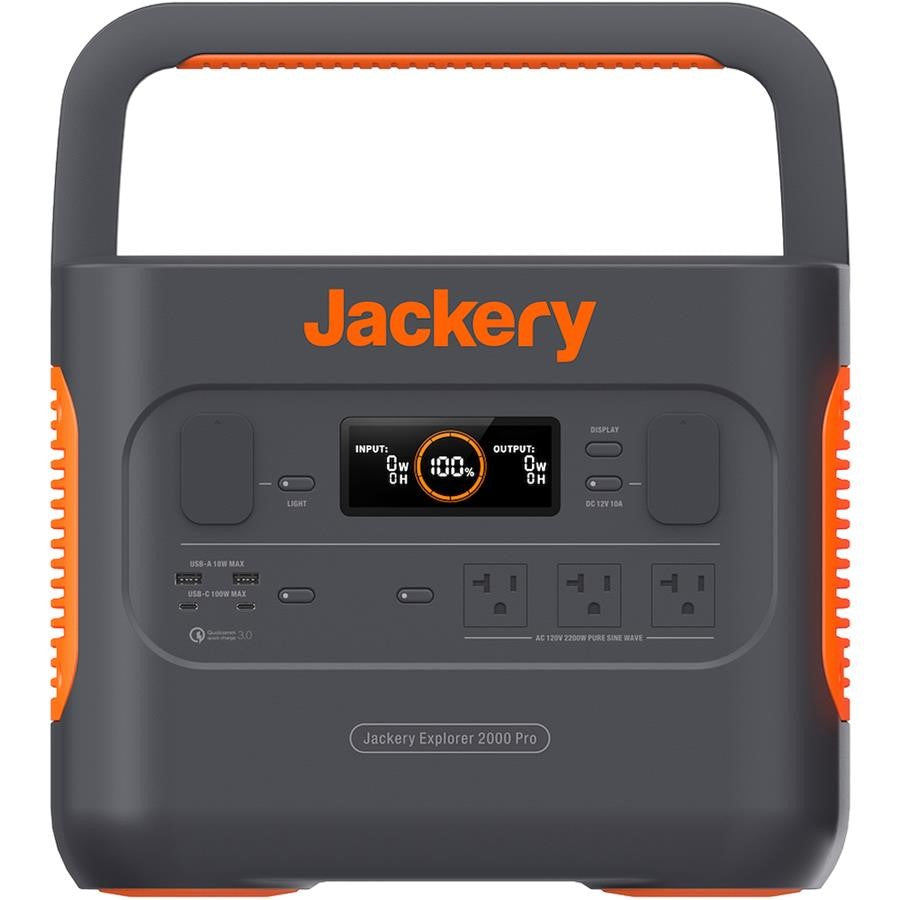 Jackery | Explorer 2000 Pro Portable Power Station - 2200W 2160Wh | E2000PRO