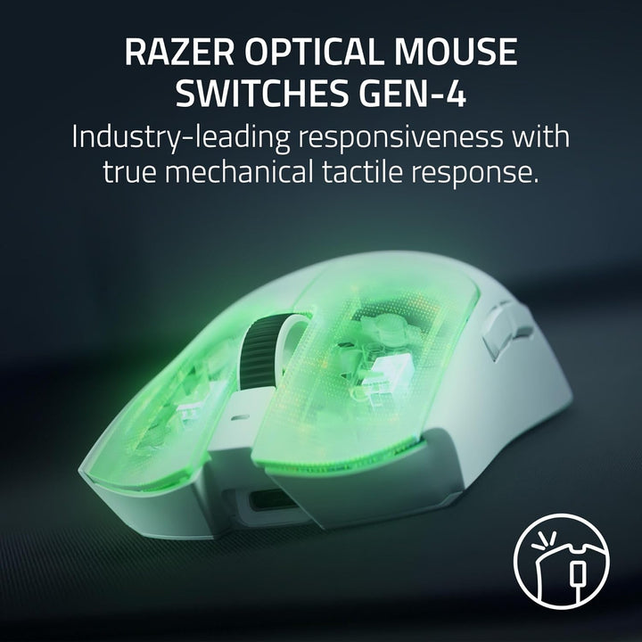 Razer | Viper V4 Pro 50000 DPI Wireless Gaming Mouse - White | RZ01-05630200-R3U1