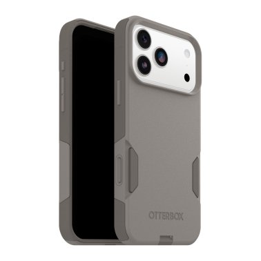 OtterBox | Commuter w/MagSafe iPhone 17 Pro Max + Camera Control Case - Grey Comfort | 77-98352