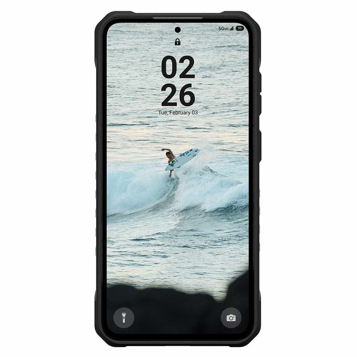 UAG | Pathfinder Rugged Case Clear w/Magnets for Samsung Galaxy S26 FE - Ash/Black | 214567113140