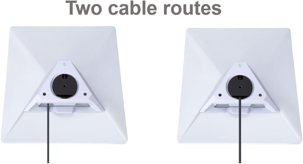 Starlink | Mini Pipe Adapter and Flat Mount - Black | 04176000-521