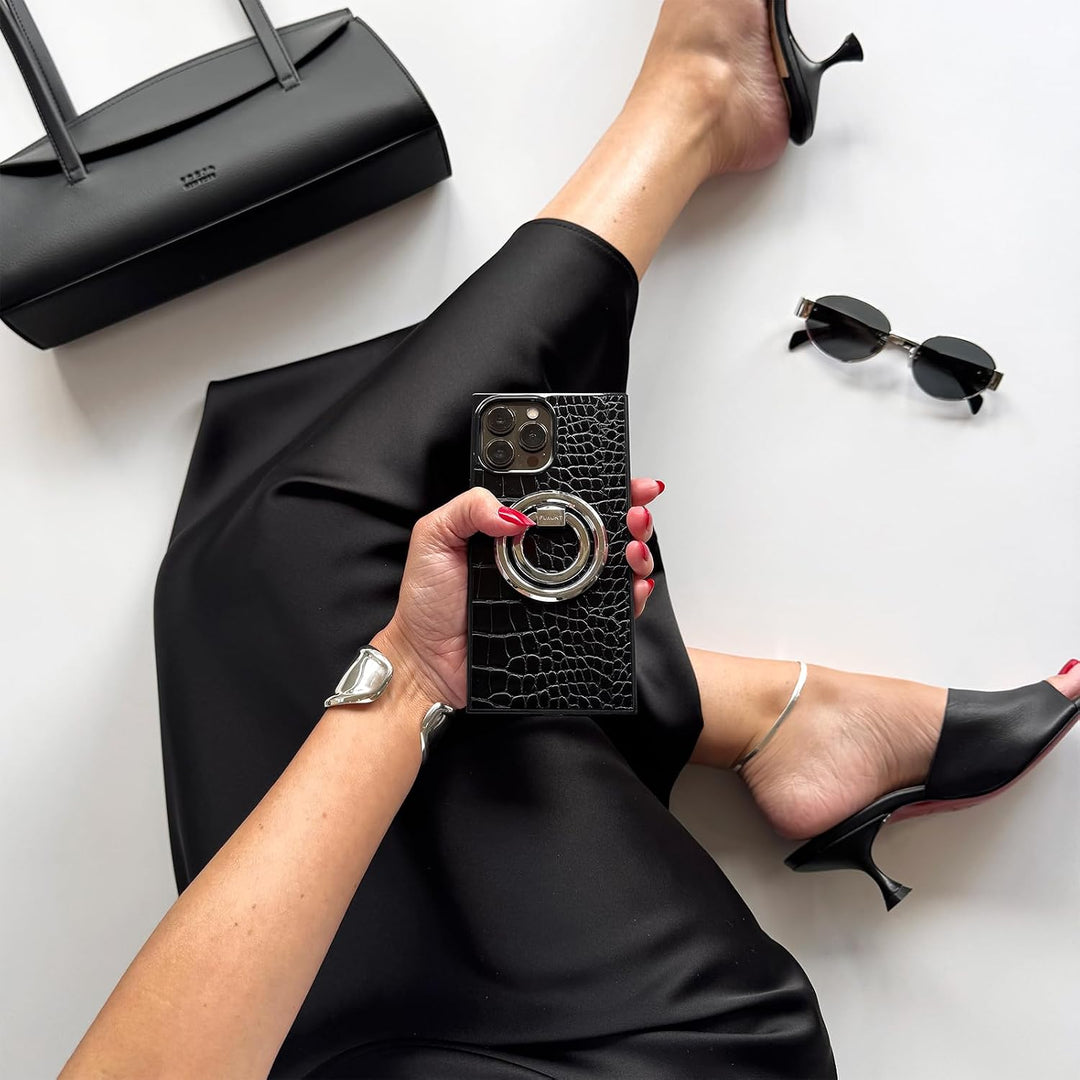 FLAUNT | Magnetic Ring Stand - Silver | FT057186