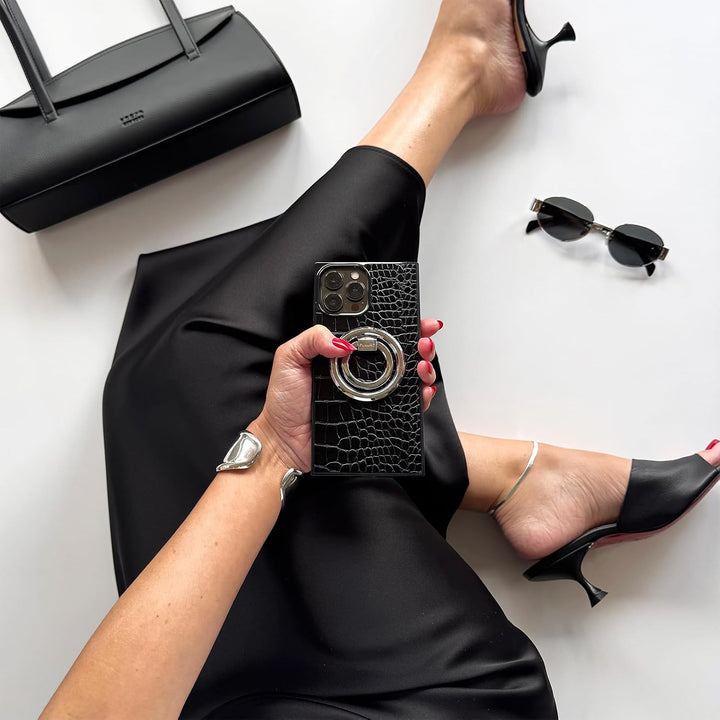 FLAUNT | Magnetic Ring Stand - Silver | FT057186