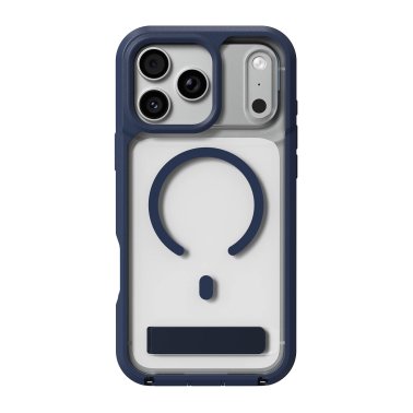 ZAGG | Graphene Rainier Snap iPhone 18 Pro Max/17 Pro Max Kickstand Case - Navy | 702322338
