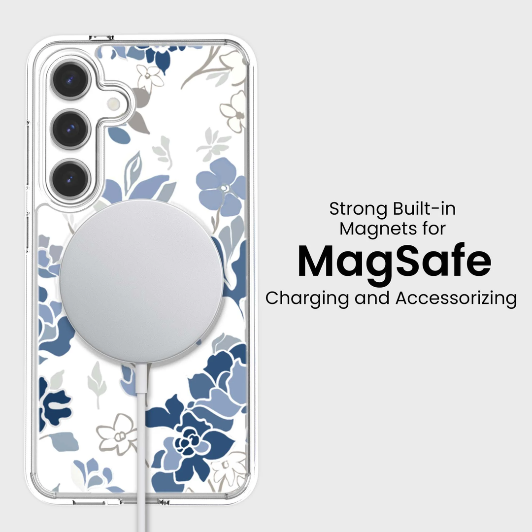 Caseco | Case for Samsung S26 - Blue Pattern | ED24F3-BP