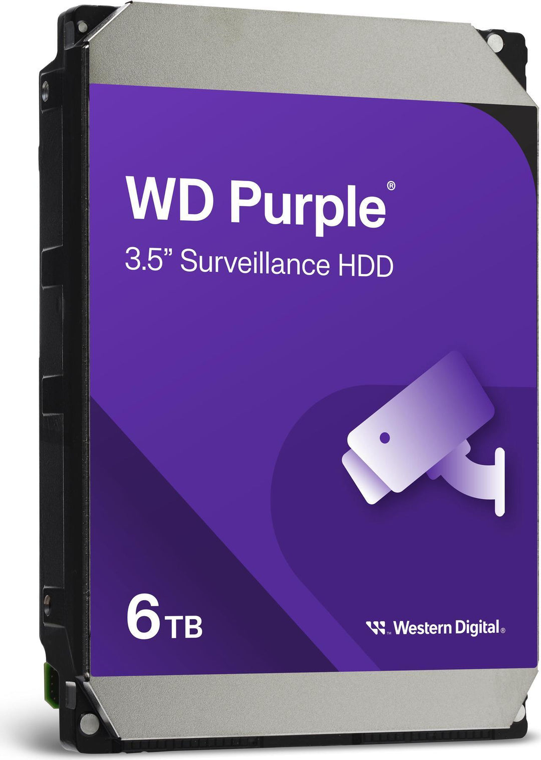 Western Digital | 6TB WD Purple Surveillance Internal Hard Drive HDD - SATA 6 Gb/s, 256 MB Cache, 3.5" | WD64PURZ