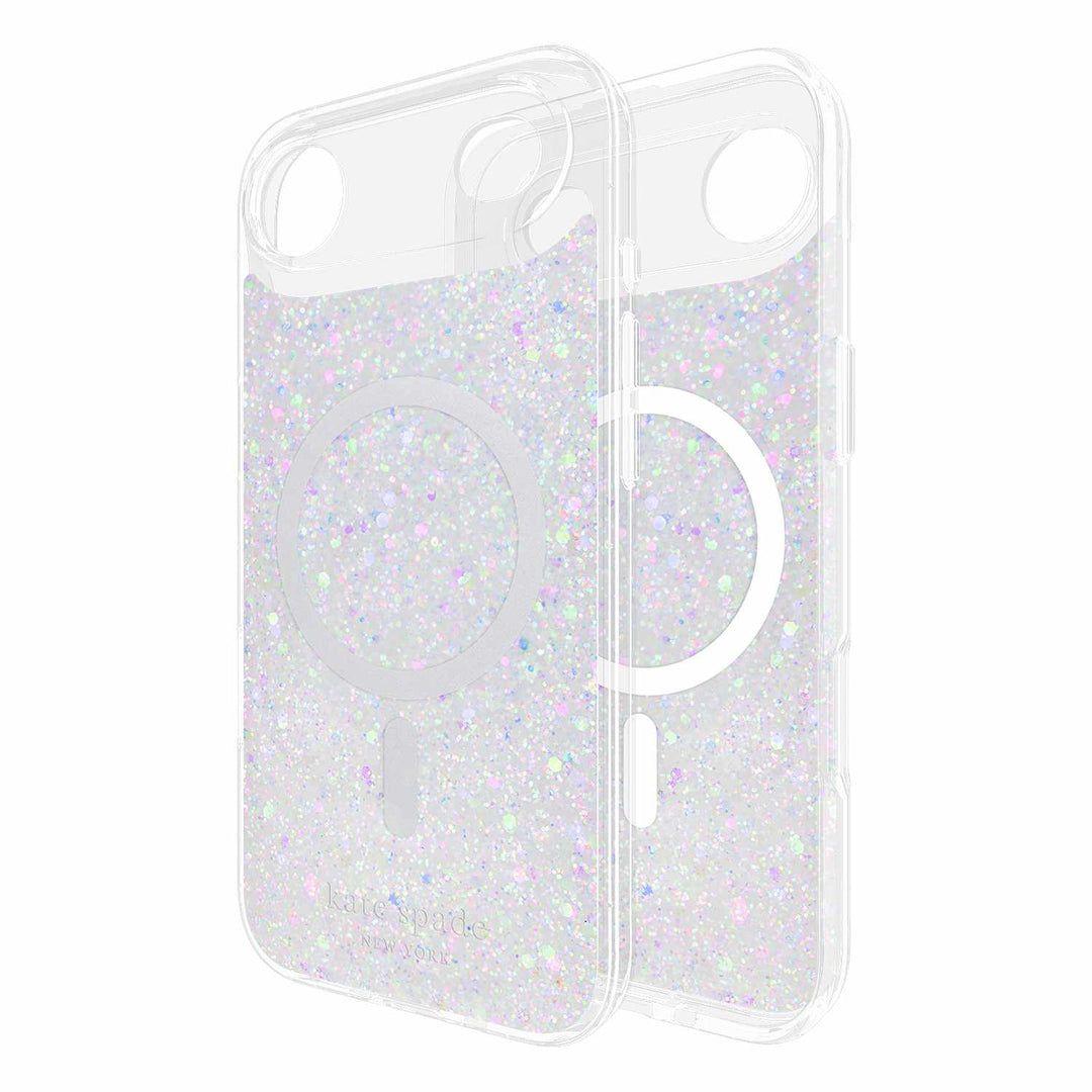 Kate Spade | Protective MagSafe Case iPhone 17 Air - Chunky Glitter Iridescent | KS057478