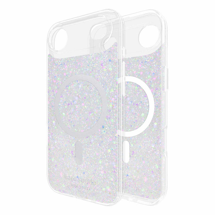 Kate Spade | Protective MagSafe Case iPhone 17 Air - Chunky Glitter Iridescent | KS057478