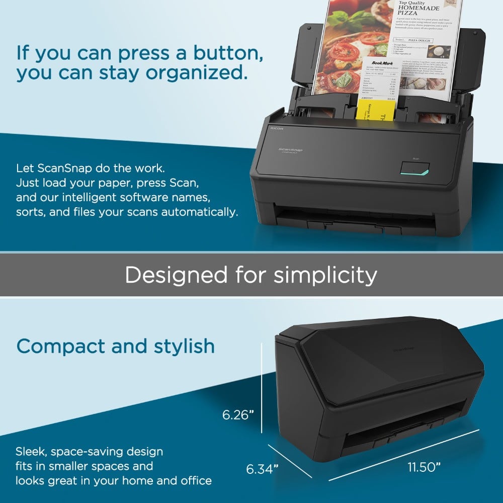 ScanSnap | iX2400 Automatic Document Feeder Desktop | PA03870-B005