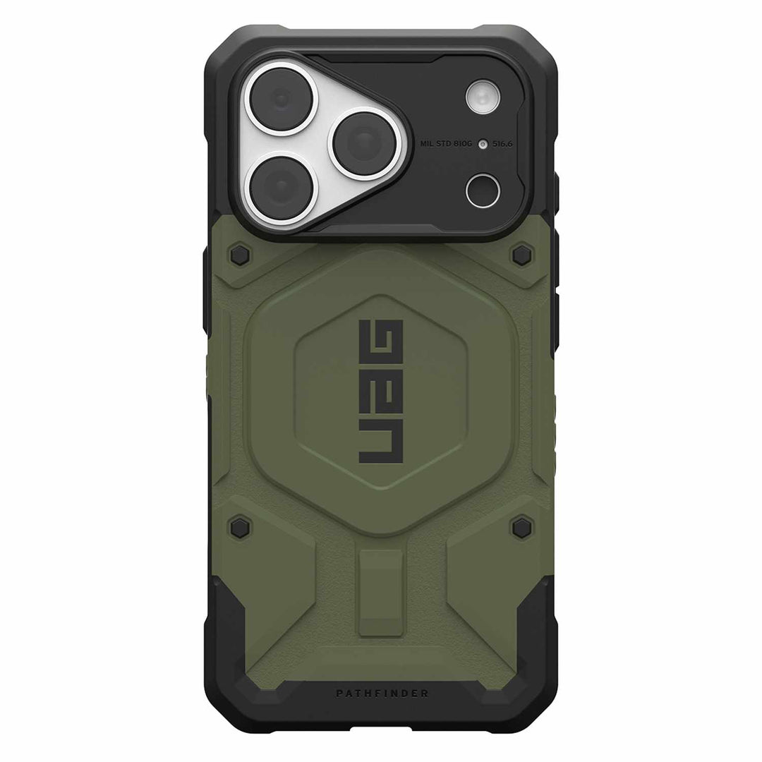 UAG | Pathfinder MagSafe Case iPhone 18 Pro/17 Pro  - Olive Drab | 114583117272