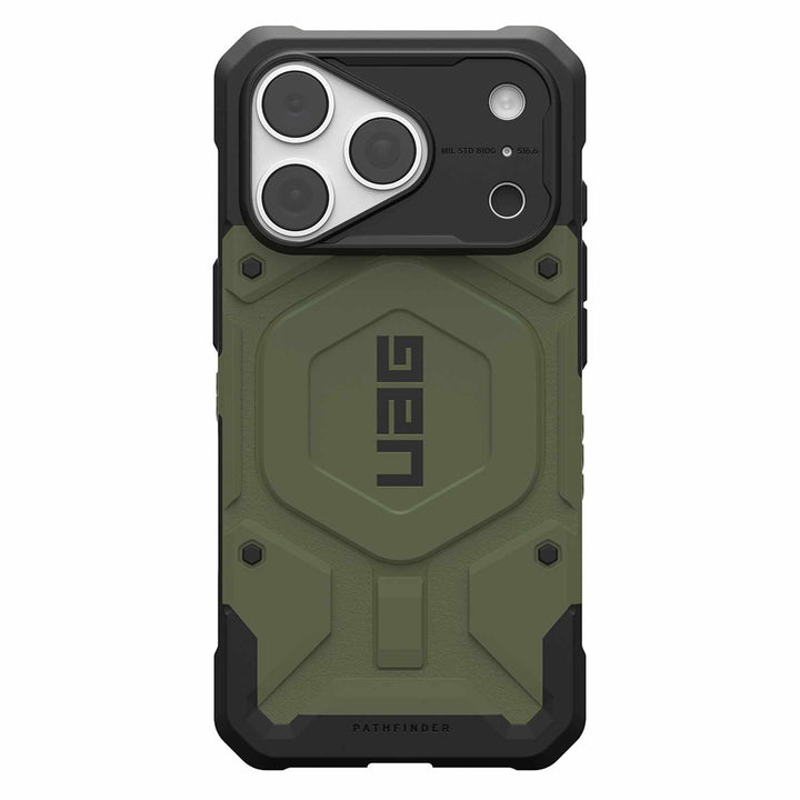 UAG | Pathfinder MagSafe Case iPhone 18 Pro/17 Pro  - Olive Drab | 114583117272