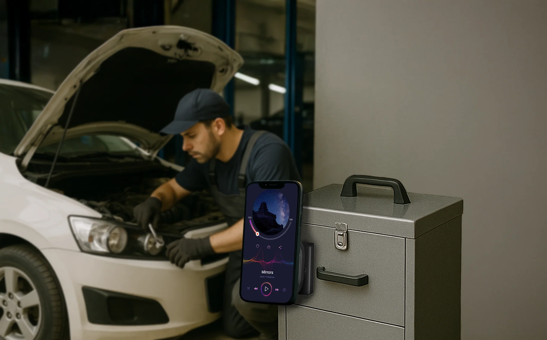 Mighty Mount | MagSafe Magnetic Wall Mount - Black | M2005-48