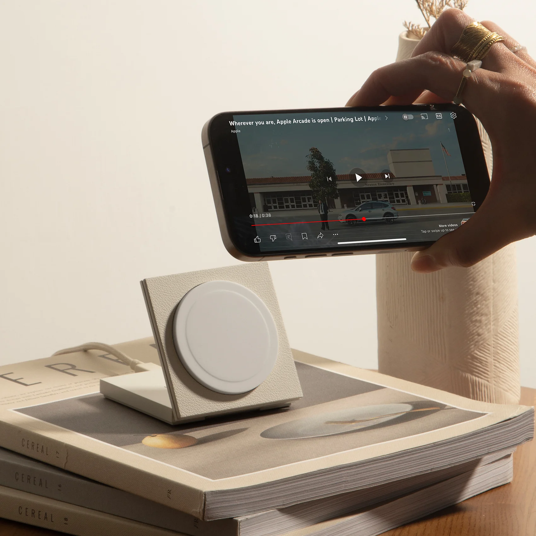 Native Union | Rise Magnetic Wireless Charger - Sandstone | RS-SL-SAN