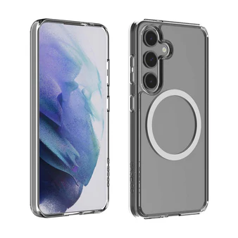 Caseco | Fremont Clear Case with MagSafe for Samsung S24 - Clear | C24C1-00