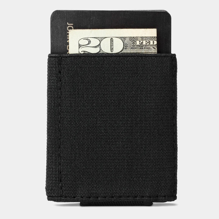 Nomatic | Wallet With Leather Tab  - Black | 2832WBLK