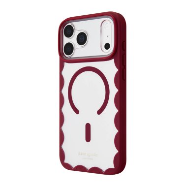 Kate Spade | Scallop MagSafe iPhone 18 Pro Max/17 Pro Max - Cherry Glaze | KS061182